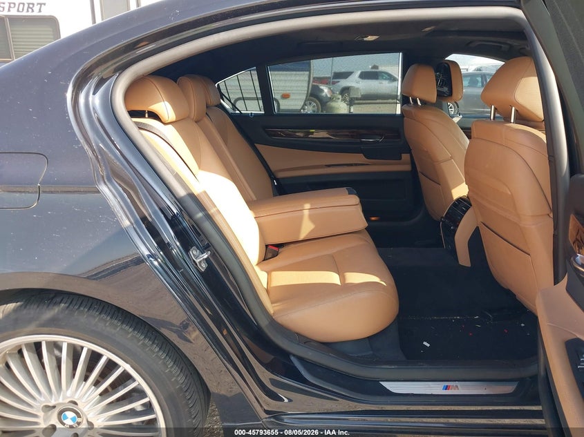 BMW 750LI 2013 VIN WBAYE8C59DD132003