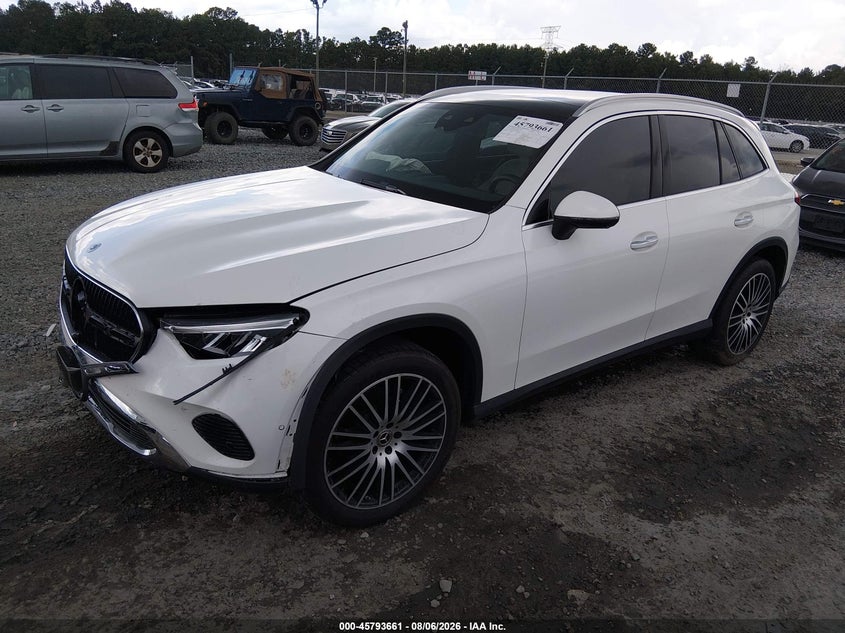 Vin: w1nkm4gb9rf158867, lot: 46292492, mercedes-benz glc 300 suv 20242