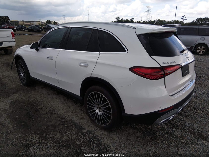 Vin: w1nkm4gb9rf158867, lot: 46292492, mercedes-benz glc 300 suv 20243