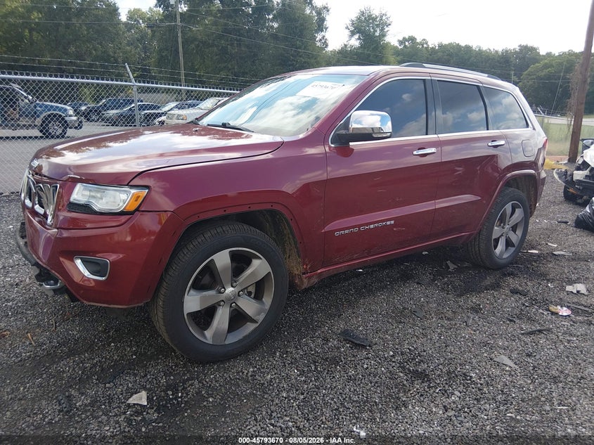 Vin: 1c4rject3ec400857, lot: 46292501, jeep grand cherokee overland 20142