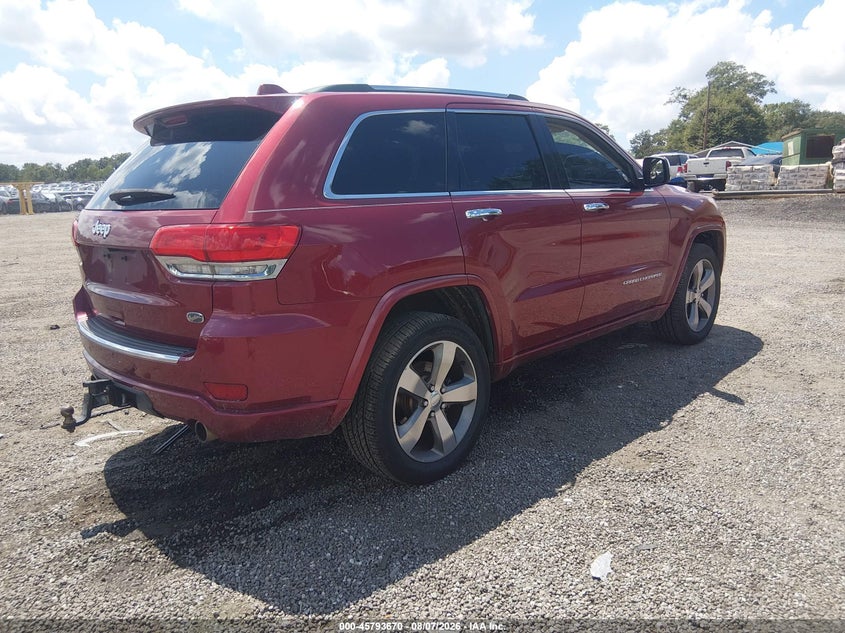 Vin: 1c4rject3ec400857, lot: 46292501, jeep grand cherokee overland 20144