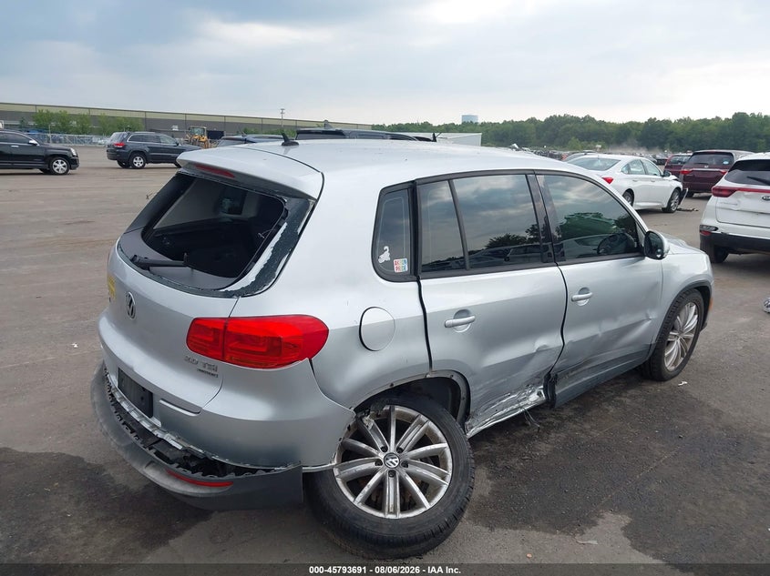 Vin: wvgbv7ax5cw563735, lot: 46292522, volkswagen tiguan s 20124