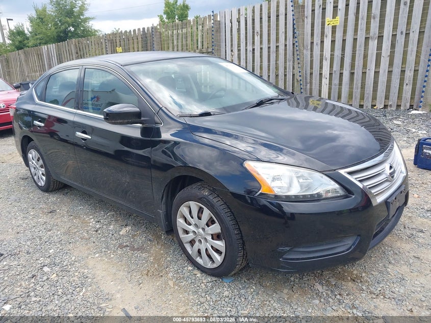Vin: 3n1ab7apxey313351, lot: 46292524, nissan sentra sv 2014 img_1