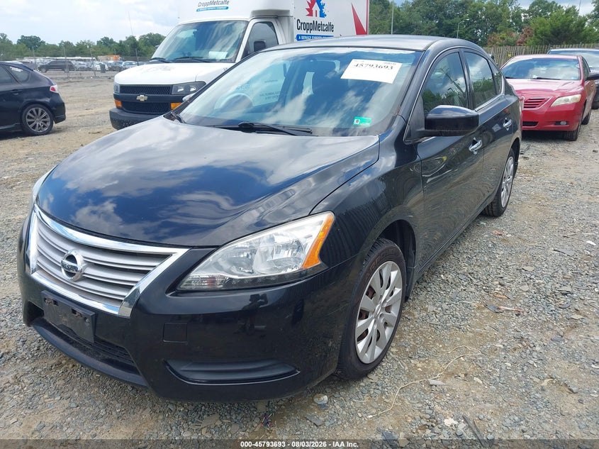 Vin: 3n1ab7apxey313351, lot: 46292524, nissan sentra sv 20142