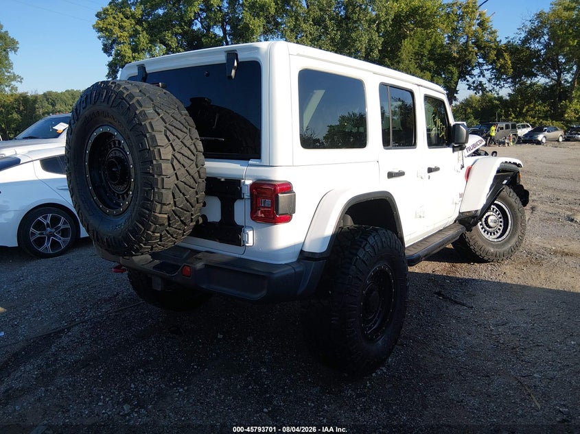 Vin: 1c4hjxfg0kw580962, lot: 46292532, jeep wrangler unlimited rubicon 4x4 20194