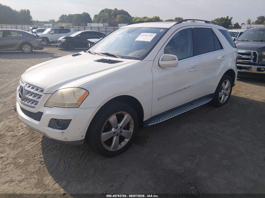 Vin: 4jgbb5gb0aa594684, lot: 46292535, mercedes-benz ml 350 20102