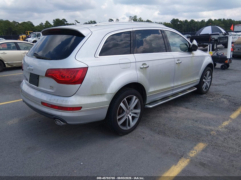 Vin: wa1lmafe0ed007034, lot: 46292536, audi q7 3.0 tdi premium 20144