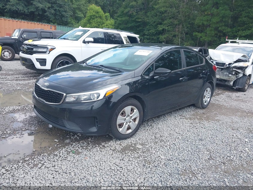 Vin: 3kpfk4a7xhe127056, lot: 46292549, kia forte lx 20172