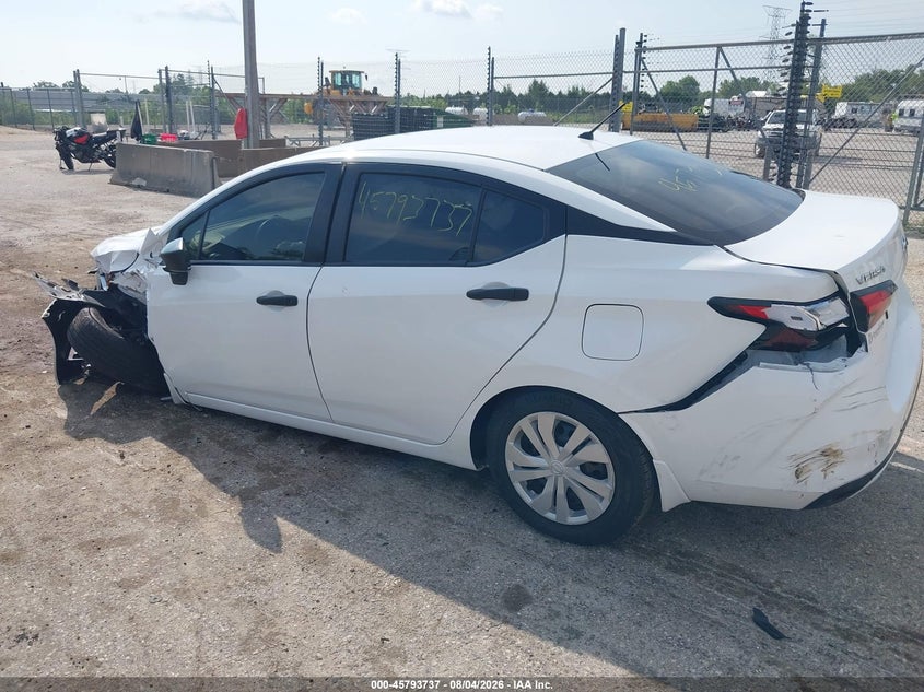 Vin: 3n1cn8dv7ml858807, lot: 46292568, nissan versa s xtronic cvt 20213