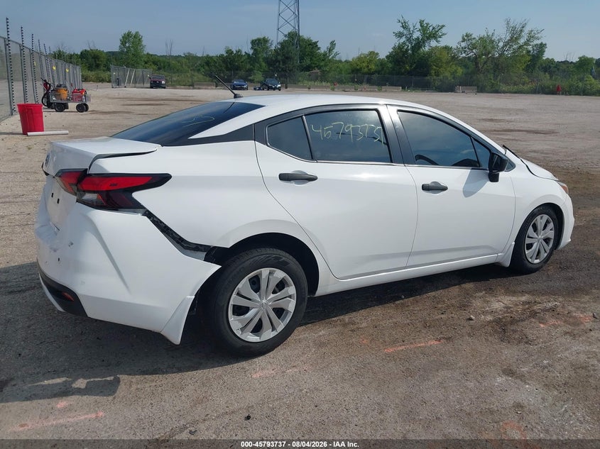 Vin: 3n1cn8dv7ml858807, lot: 46292568, nissan versa s xtronic cvt 20214