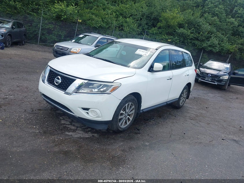 Vin: 5n1ar2mm0dc666407, lot: 46292575, nissan pathfinder s 20132