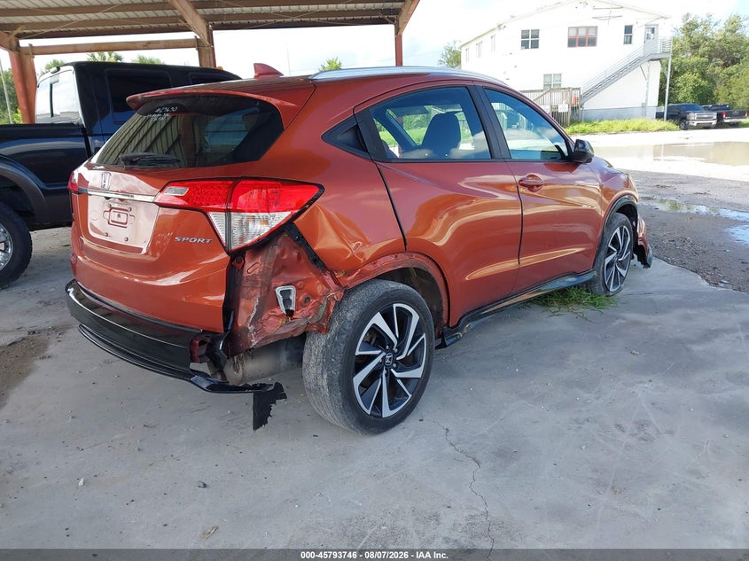 Vin: 3czru5h10kg704746, lot: 46292577, honda hr-v sport 20194
