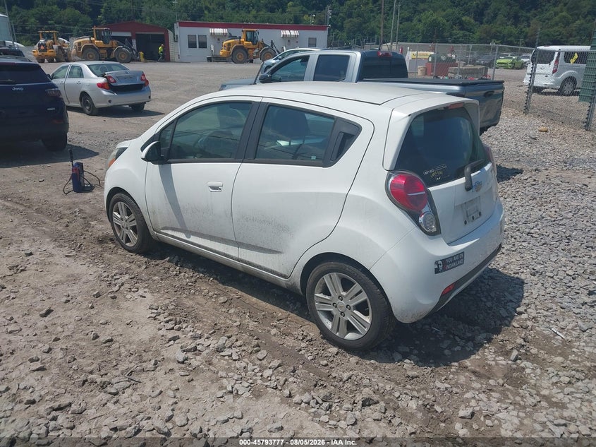 Vin: kl8cb6s96fc753389, lot: 46292608, chevrolet spark ls cvt 20153