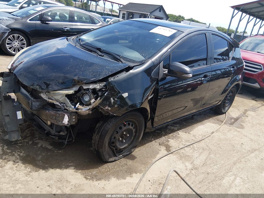 Vin: jtdkdtb38g1121627, lot: 46292612, toyota prius c two 20162