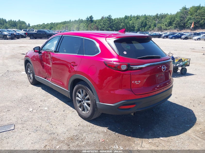 Vin: jm3tcbcy3n0615822, lot: 46292624, mazda cx-9 touring 20223