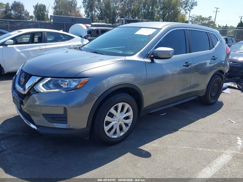 Vin: knmat2mt7jp512293, lot: 46292628, nissan rogue s 20182