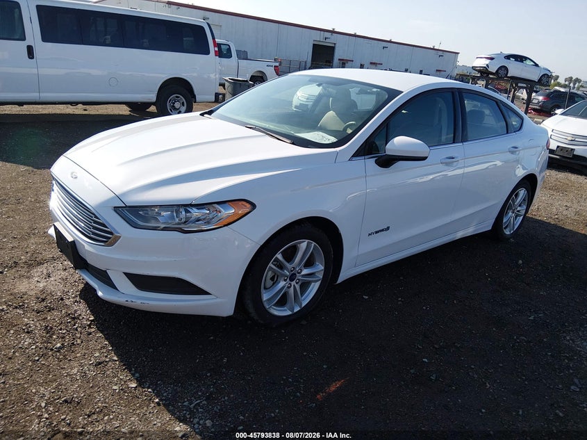 2018 Ford Fusion, Звичайний знос, IAAI, VIN 3FA6P0UU7JR254329 — фото 2