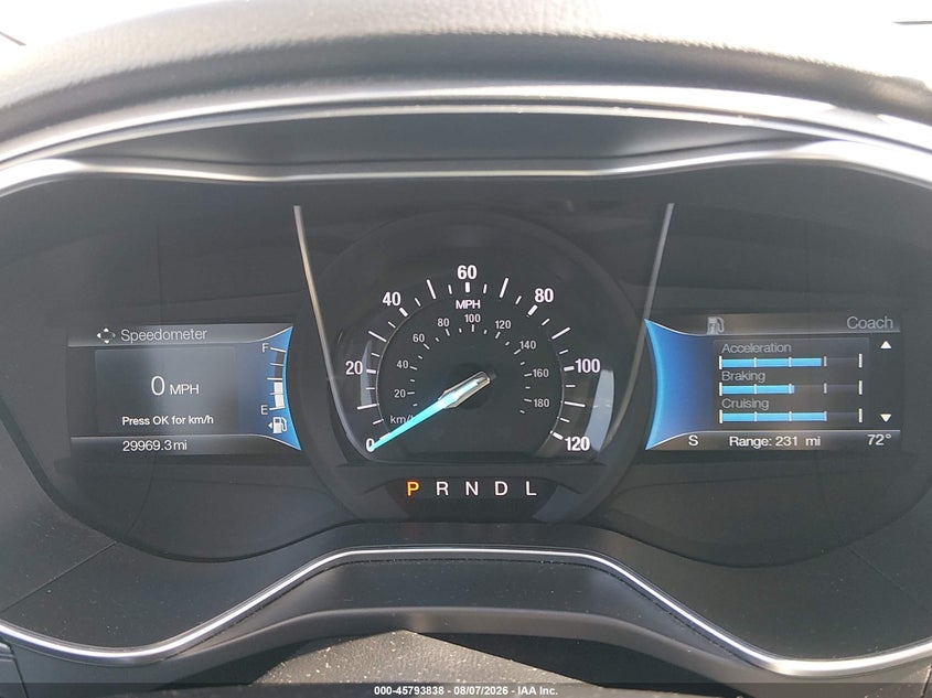 2018 FORD FUSION HYBRID S - zdjęcie 7