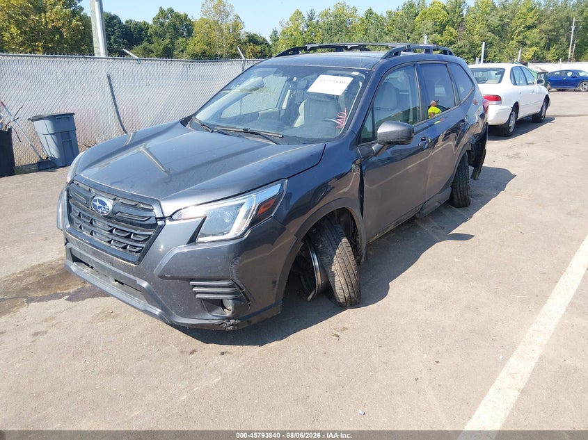 Vin: jf2skaec5nh433304, lot: 46292671, subaru forester premium 20222