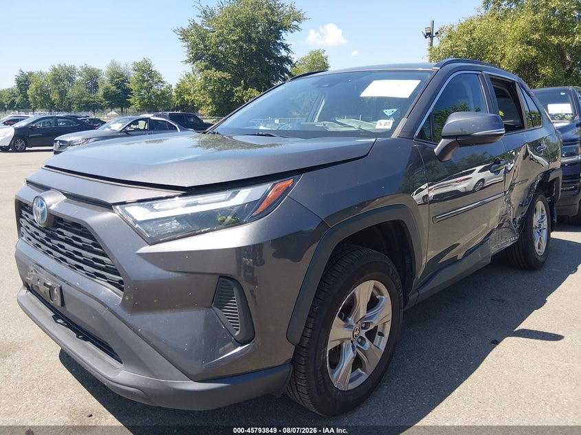 Vin: 2t3rwrfv7nw135458, lot: 46292680, toyota rav4 hybrid xle 20222