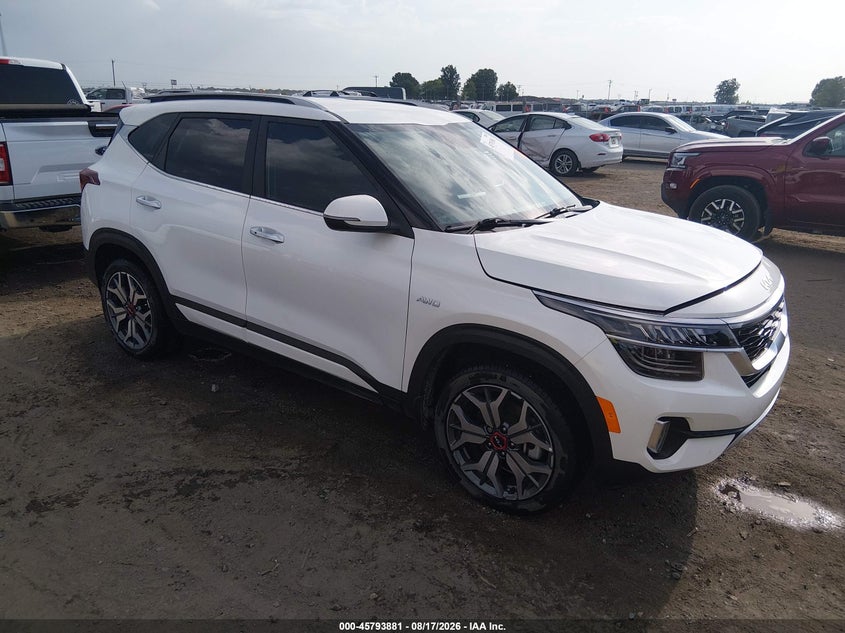 2023 Kia Seltos Sx Turbo, Front, IAAI, VIN KNDETCA22P7430595