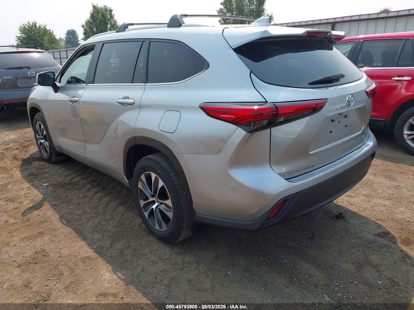 Vin: 5tdkdrbh1ps047078, lot: 46292731, toyota highlander xle 20233