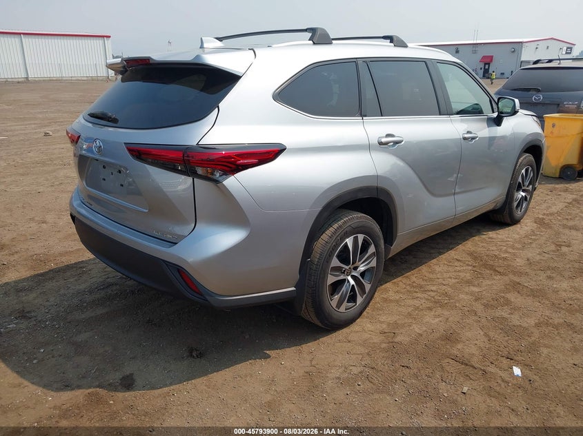 Vin: 5tdkdrbh1ps047078, lot: 46292731, toyota highlander xle 20234