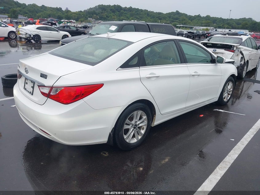 Vin: 5npeb4ac6dh720444, lot: 46292741, hyundai sonata gls 20134
