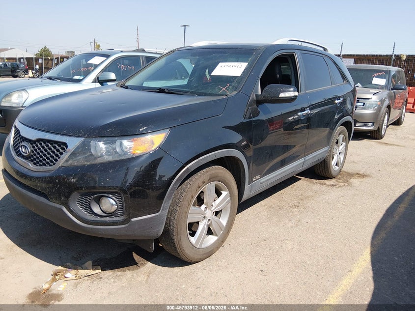 Vin: 5xykuda22cg256417, lot: 46292743, kia sorento ex v6 20122