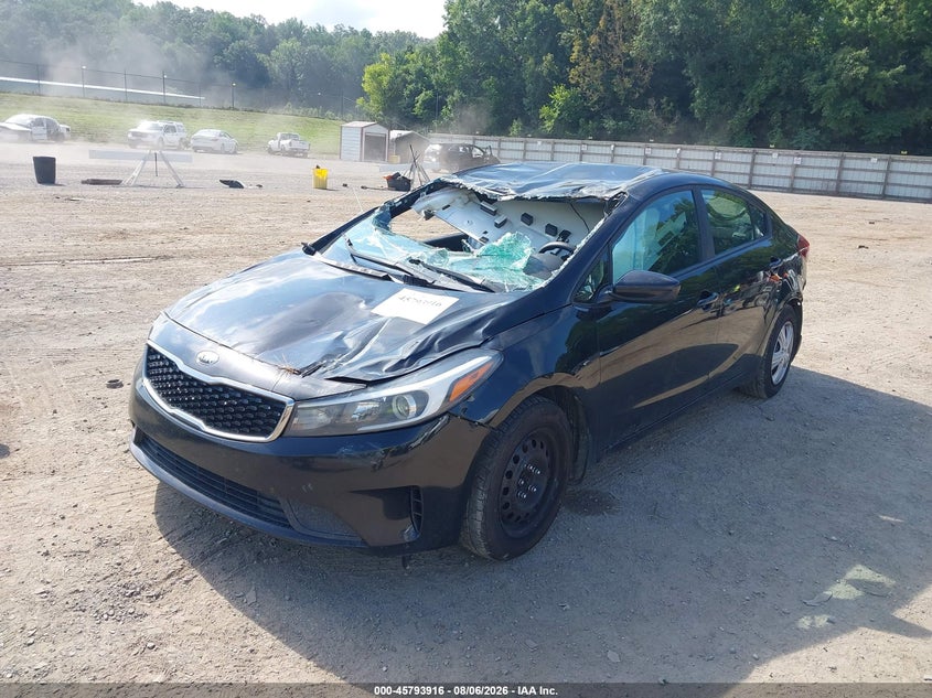Vin: 3kpfk4a79he056514, lot: 46292747, kia forte lx 20172