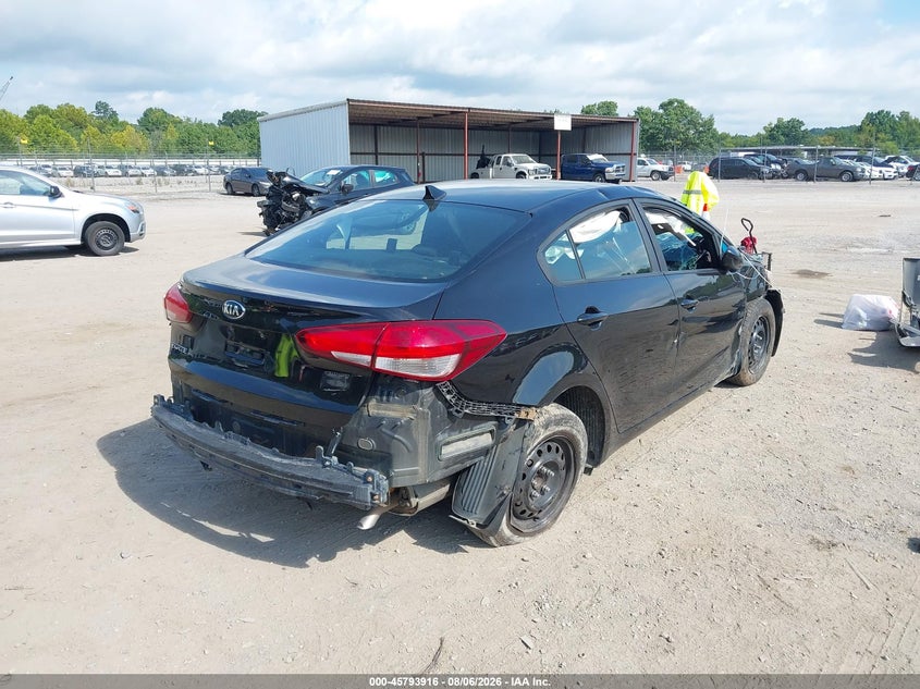 Vin: 3kpfk4a79he056514, lot: 46292747, kia forte lx 20174