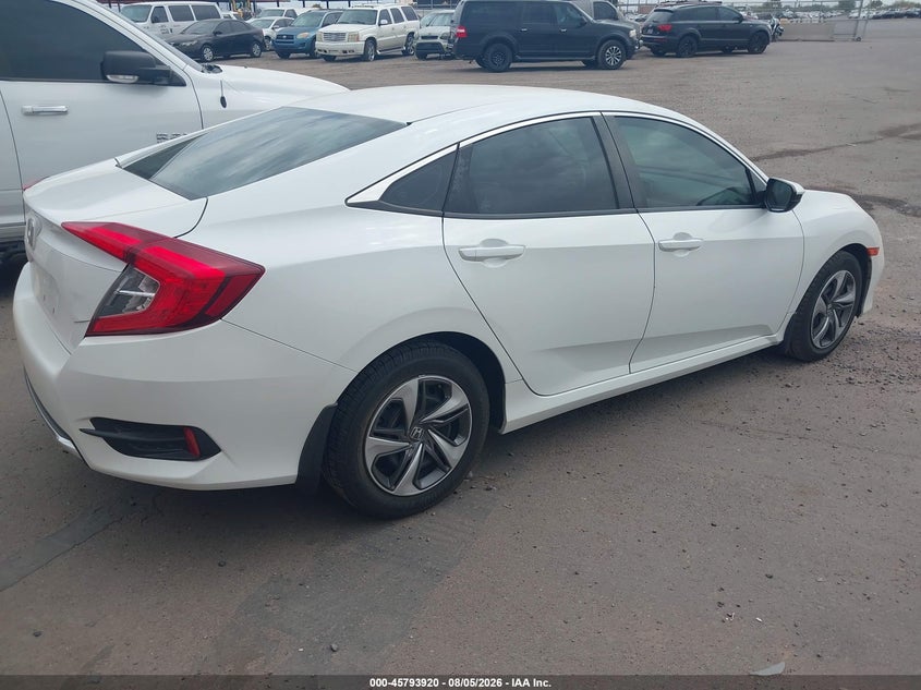 Vin: 19xfc2f65ke035488, lot: 46292751, honda civic lx 20194