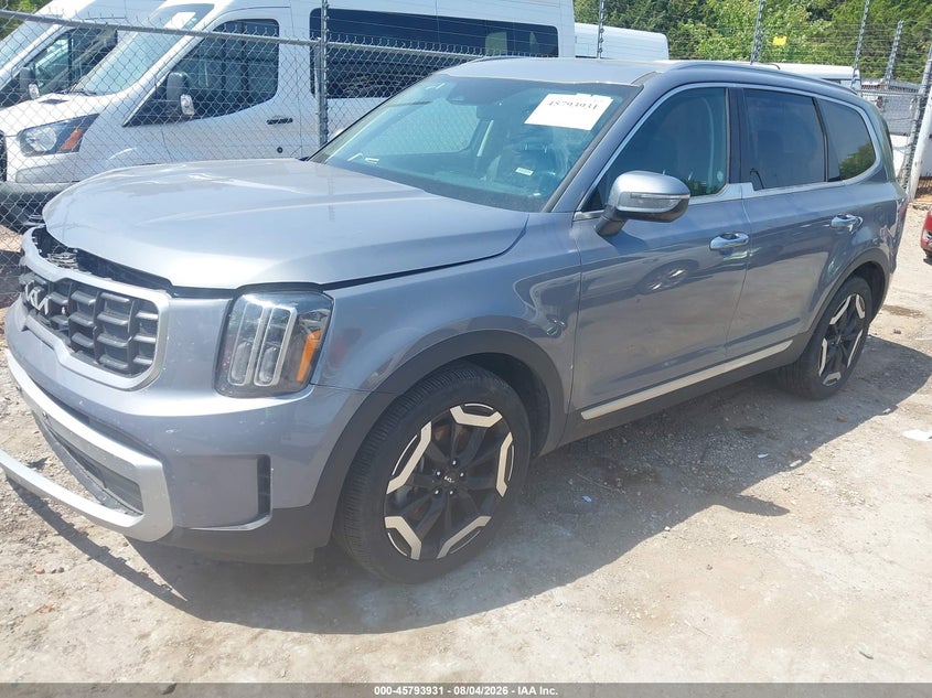 Vin: 5xyp6dgc1sg689449, lot: 46292761, kia telluride s 20252