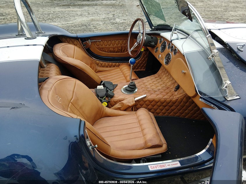 1965 BACKDRAFT ROADSTER auction photo 5