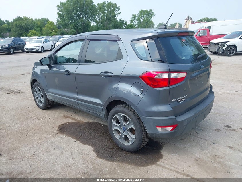 2020 FORD ECOSPORT auction photo 3