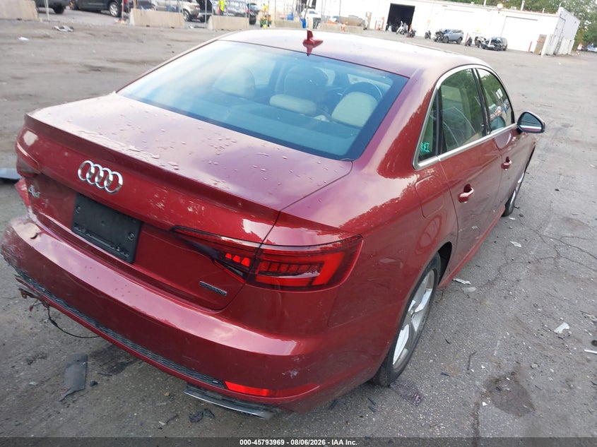 Vin: waudnaf44ka027330, lot: 46292800, audi a4 45 premium 20194