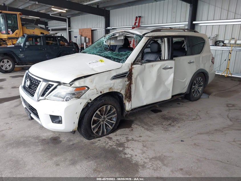 Vin: jn8ay2nc7j9551538, lot: 46292814, nissan armada sl 20182