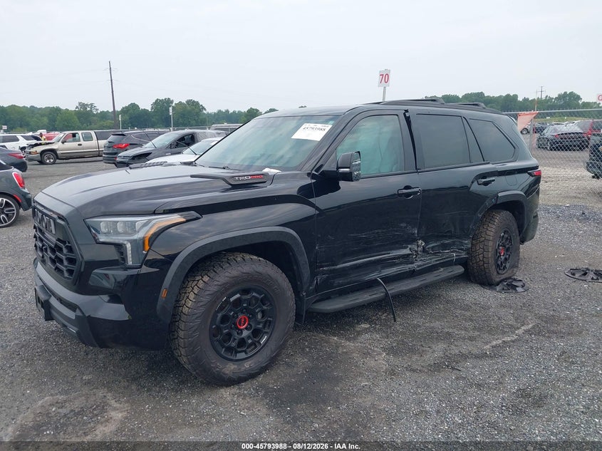 Vin: 7svaaaba2px012977, lot: 46292819, toyota sequoia trd pro 20232