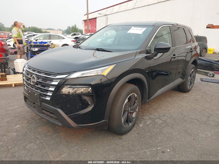Vin: 5n1bt3bb7rc759302, lot: 46292822, nissan rogue sv intelligent awd 20242