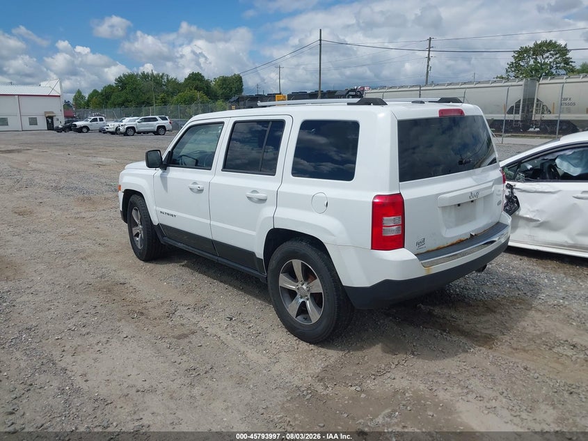 Vin: 1c4njpfa2gd600954, lot: 46292828, jeep patriot high altitude edition 20163