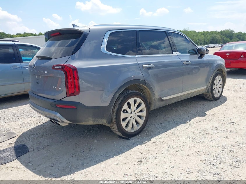 Vin: 5xyp34hc0mg150380, lot: 46292843, kia telluride ex 20214