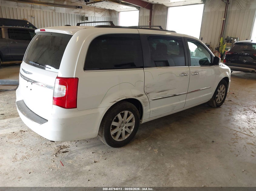 Vin: 2c4rc1bg3gr306754, lot: 46292844, chrysler town & country touring 20164