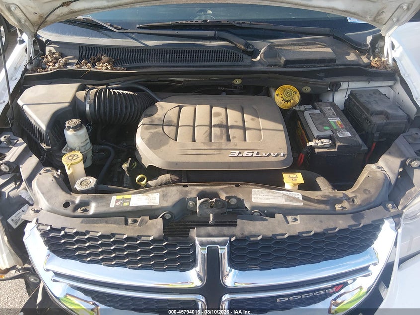 DODGE GRAND CARAVAN 2016 VIN 2C4RDGBG8GR209646