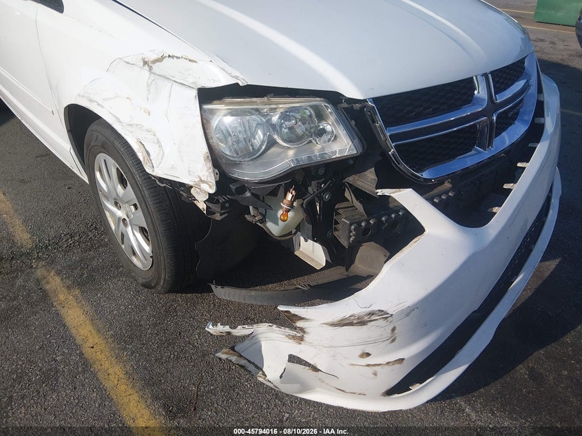DODGE GRAND CARAVAN 2016 VIN 2C4RDGBG8GR209646