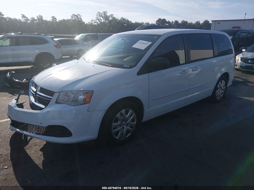 2016 DODGE GRAND CARAVAN auction photo 2