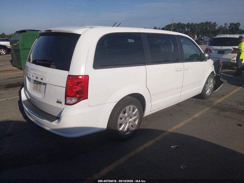 2016 DODGE GRAND CARAVAN auction photo 4