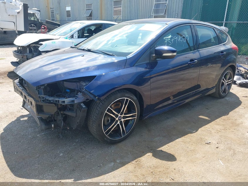 Vin: 1fadp3l95hl346621, lot: 46292857, ford focus st 20172