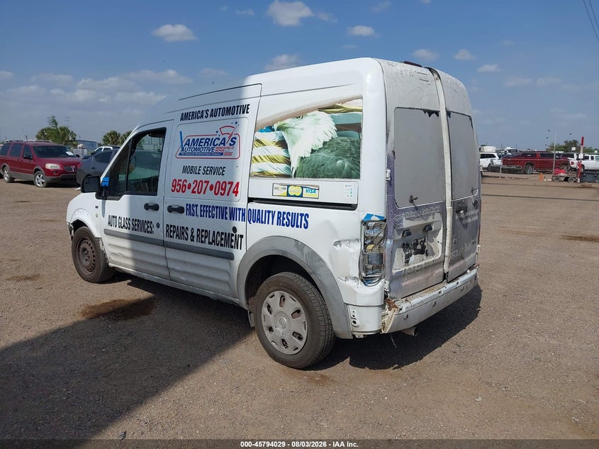 Vin: nm0ls7dn0dt155865, lot: 46292860, ford transit connect xlt 20133