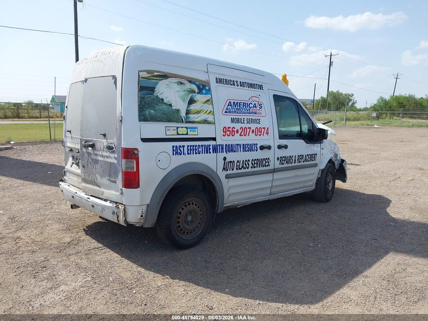 Vin: nm0ls7dn0dt155865, lot: 46292860, ford transit connect xlt 20134