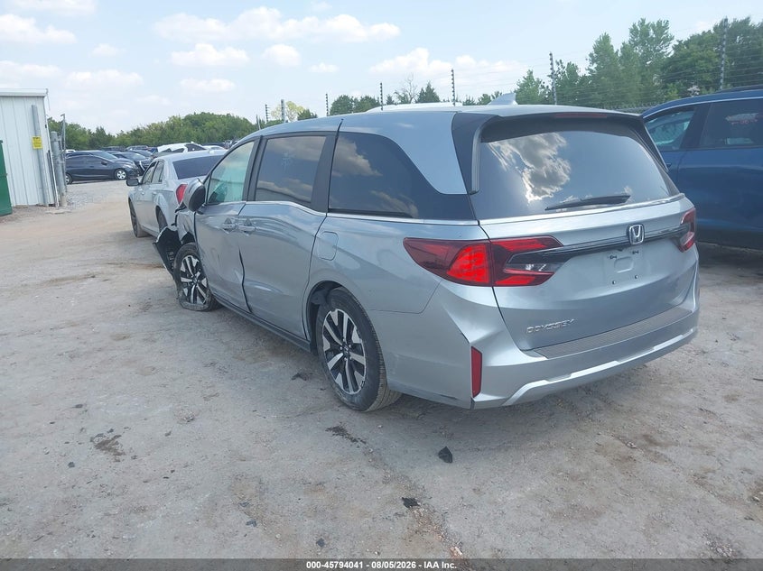 Vin: 5fnrl6h67tb036591, lot: 46292872, honda odyssey ex-l 20263